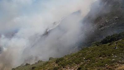 Μεγάλη πυρκαγιά στα Χανιά