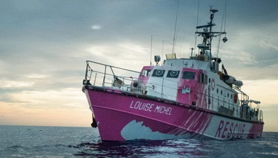 Μυστηριώδης street artist χρηματοδότησε πλοίο για τη διάσωση προσφύγων στη Μεσόγειο