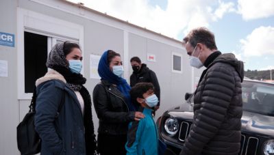 Στο Καρά Τεπέ ο Κυριάκος Μητσοτάκης