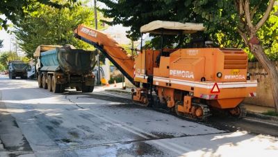 Δήμoς Χανίων: Εργασίες στην οδό Παπαναστασίου