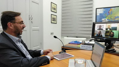 Τηλεδιάσκεψη για τη χαρτογράφηση του ρηχού πυθμένα των παράκτιων περιοχών