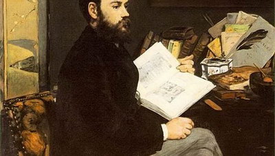 Ο Εμίλ Ζολά από τον Εντουάρ Μανέ