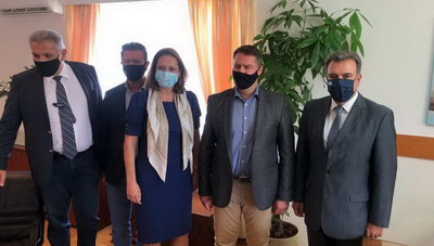 Επίσκεψη στο Δήμο Χερσονήσου από τον Υφυπουργό Τουρισμού