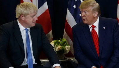 Μπόρις Τζόνσον για Τραμπ: «Δεν έχω καμία αμφιβολία ότι θα έχει μια πολύ ισχυρή ανάρρωση»