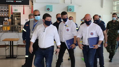 Η μετάβαση του Νίκου Χαρδαλιά στη Σάμο και το μήνυμα του υπουργείου Υγείας