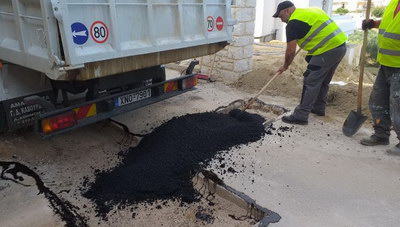 Στη μάχη της... λακκούβας