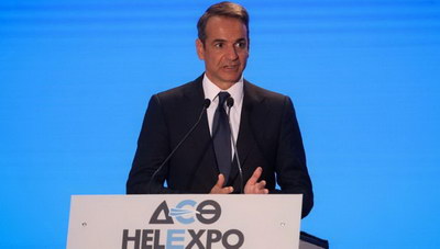 Σε εξέλιξη η συνέντευξη Τύπου του Κυριάκου Μητσοτάκη