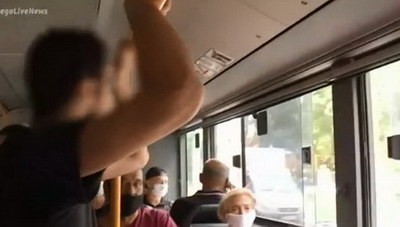 Κρήτη: Ο οδηγός του λεωφορείου την «πάτησε» - Πρόστιμα για τη μάσκα