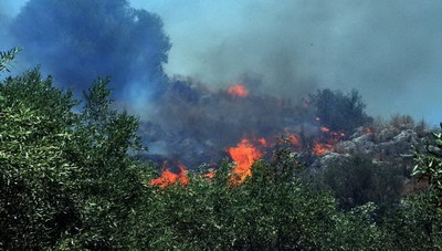 Κρήτη: Σε εξέλιξη μεγάλη φωτιά στο Ηράκλειο - Aρκετα τα πύρινα μέτωπα
