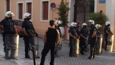 Χανιά: Πλούσια ευρήματα στο κτίριο που τελούσε υπό κατάληψη- Ερεύνα μετά την επιχείρηση