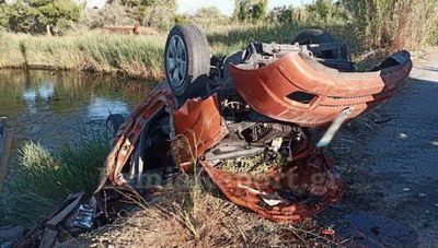 Σκοτώθηκε 23χρονος σε φοβερό τροχαίο - Το αμάξι έφυγε με ταχύτητα εκτός δρόμου