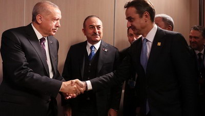 Το παρασκήνιο της συνομιλίας Μητσοτάκη-Ερντογάν...