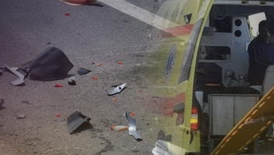 Οδηγός είχε άγιο στο ΒΟΑΚ...