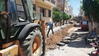 ΔΕΥΑΗ: Σε εξέλιξη εργασίες στους δρόμους