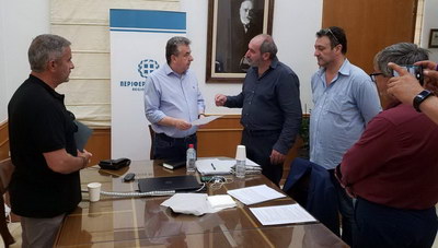 Ζητούν τη στήριξη του Περιφερειάρχη Κρήτης