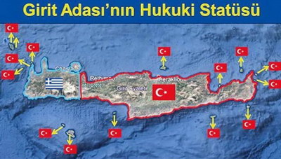 Τουρκικές ΜΚΟ ζητούν την επιστροφή της Κρήτης στα... εδάφη της χώρας τους