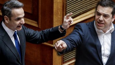 Μετωπική Μητσοτάκη-Τσίπρα στη Βουλή