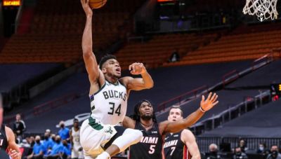 NBA: Ήττα των Μπακς παρά το triple double του Γιάννη-Τα αποτελέσματα 