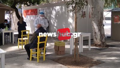 Κρήτη: Μειωμένες οι νοσηλείες λόγω COVID-19-Μαζική η προσέλευση για τεστ