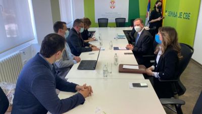 Επί τάπητος η προώθηση ελληνικών αγροτικών προϊόντων στη Σερβία 