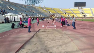 Κλιμάκια της Εθνικής Ομάδας Στίβου στο Παγκρήτιο Στάδιο για προετοιμασία