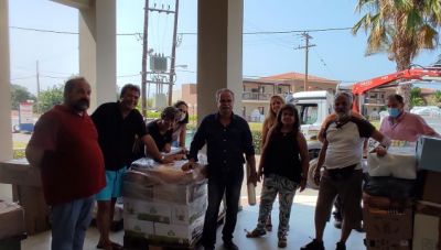 Πολίτες και επιχειρήσεις ανταποκρίθηκαν στο κάλεσμα για τους πυρόπληκτους