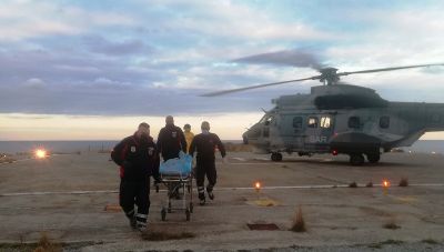 Έχασε τη ζωή του ο 33χρονος ναυτικός που μεταφέρθηκε με ελικόπτερο στο Ηράκλειο