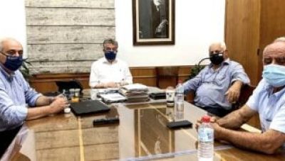 Συνάντηση Περιφερειάρχη Κρήτης για αναπτυξιακά έργα της Βιαννου