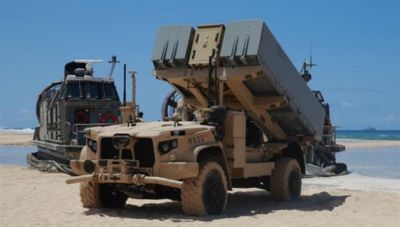 Εκτόξευση αντιπλοϊκού πυραύλου από μη επάνδρωμένο όχημα