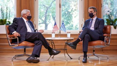 Περιφερειακά και διεθνή θέματα στο επίκεντρο της συζήτησης Μητσοτάκη με Μενέντεζ  (βίντεο)
