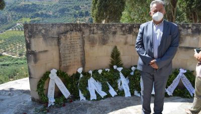 Γιώργος Λογιάδης: «Υποκλινόμαστε στη θυσία των εκτελεσθέντων συμπατριωτών μας»