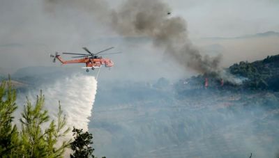 Αρχαία Ολυμπία: «Ασπίδα» για να μην φτάσει η φωτιά στον αρχαιολογικό χώρο