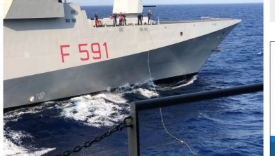 Συνεκπαίδευση του Πολεμικού Ναυτικού με ιταλική φρεγάτα και πορτογαλικό υποβρύχιο νότια της Κρήτης