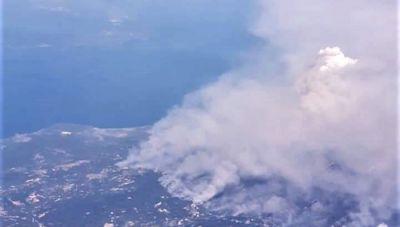 Η τραγωδία των πυρκαγιών από ψηλά (φωτογραφίες)