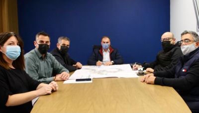 Στην τελική ευθεία το έργο ανάπλασης στο Κεντρί Ιεράπετρας