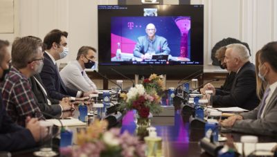 Επενδύσεις άνω των 3 δις από τη Deutsche Telecom- Συνάντηση με τον Πρωθυπουργό