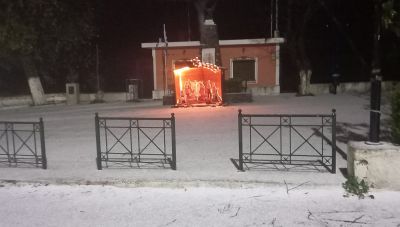 Σφυροκόπημα της Κάρμελ στην Κρήτη με καταιγίδες, χιόνια και θυελλώδεις ανέμους