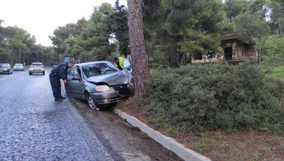 Τροχαίο ατύχημα στα Χανιά- Τραυματίστηκε η οδηγός