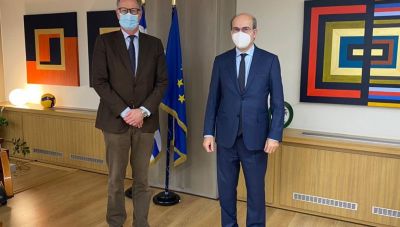 Συνάντηση Κ. Χατζηδάκη με τον Γενικό Διευθυντή Απασχόλησης της Κομισιόν