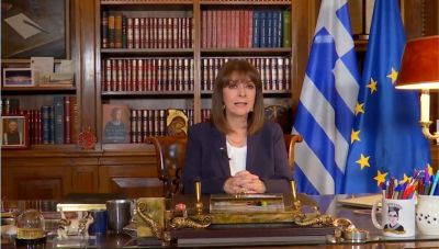 Κατερίνα Σακελλαροπούλου: To 2022 θα είναι έτος αισιοδοξίας και ανάτασης