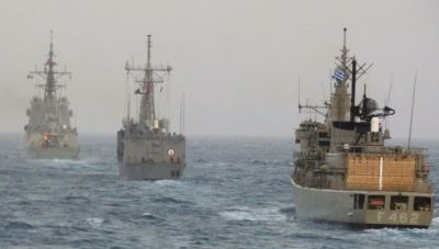 Κρήτη: Συνεκπαίδευση ελληνικών πλοίων με ναυτικές Μονάδες του ΝΑΤΟ (φωτογραφίες)