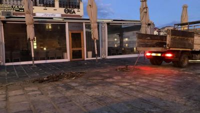 Χανιά: Καθαρισμός και αποκατάσταση φθορών μετά την κακοκαιρία
