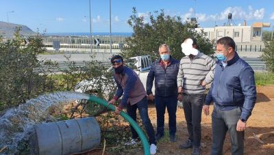 Δήμος Χερσονήσου: Αξιοποίηση της γεώτρησης στον κόμβο Καστελίου