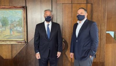 Με τον Μάκη Βορίδη συναντήθηκε ο Γιάννης Κουράκης