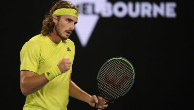 Ο Τσιτσιπάς ισοπέδωσε τον Σιμόν- Την Πέμπτη ο αγώνας με τον Θανάση Κοκκινάκη