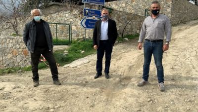 Ιεράπετρα: Επίσκεψη του Δημάρχου σε έργα στο Σελάκανο