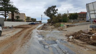 Κάτω Γούβες: Παρεμβάσεις στα ρέματα από το Δήμο Χερσονήσου (φωτογραφίες)