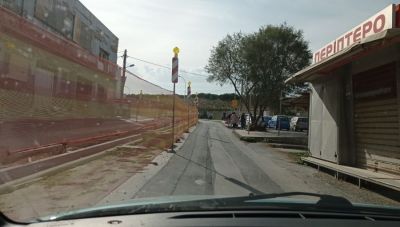 Φωτορεπορτάζ newshub.gr: Ολοκληρώνεται η πρώτη φάση του έργου στην οδό Αρχιεπισκόπου Μακαρίου