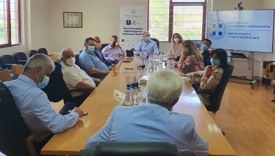 7η ΥΠΕ Κρήτης: Συνάντηση Εργασίας για το Εθνικό Πλαίσιο Πρόληψης και Ελέγχου νοσοκομειακών λοιμώξεων