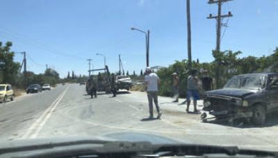 Μεσαρά: Νέο τροχαίο στο δρόμο Καστέλι - Αμπελούζο με έναν τραυματία!